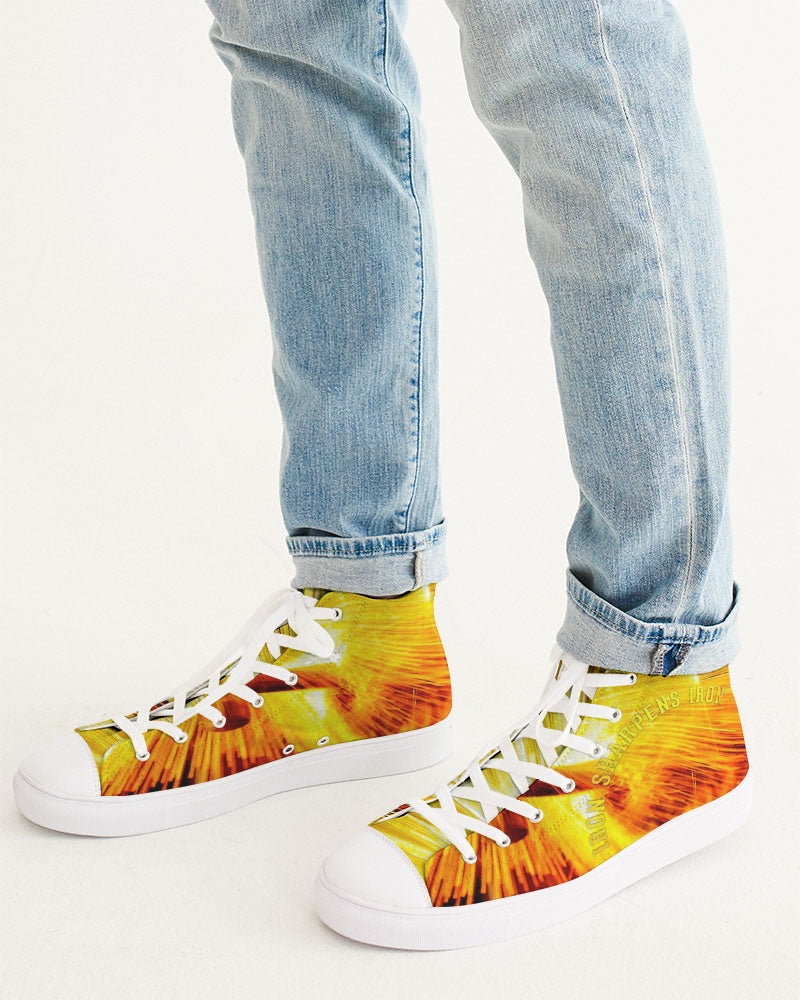 Fire Born Men's Hightop Canvas Shoe