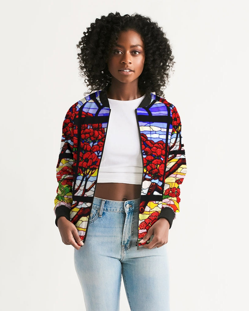 Rose Tree Women's Bomber Jacket