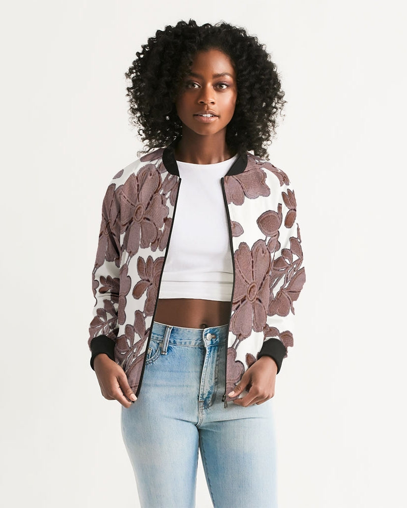 Flower Bomb Women's Bomber Jacket