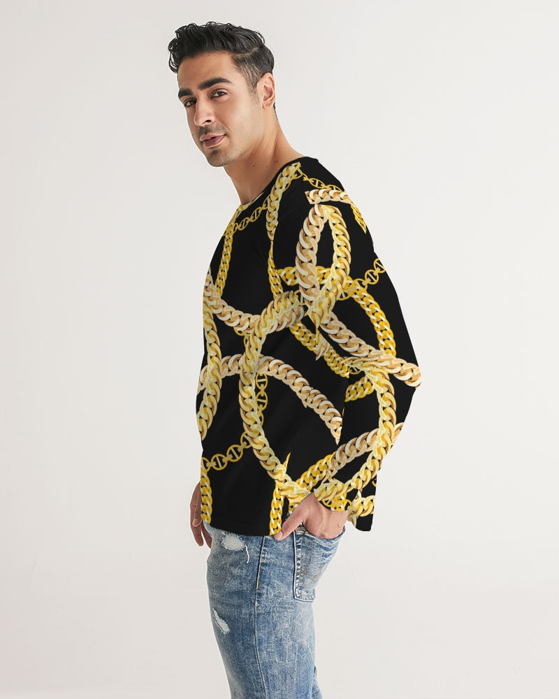 Gold Links Men's Long Sleeve Tee