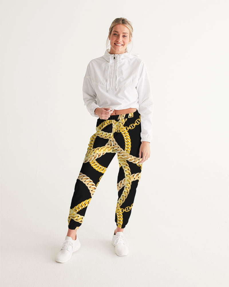 Gold Links Women's Track Pants