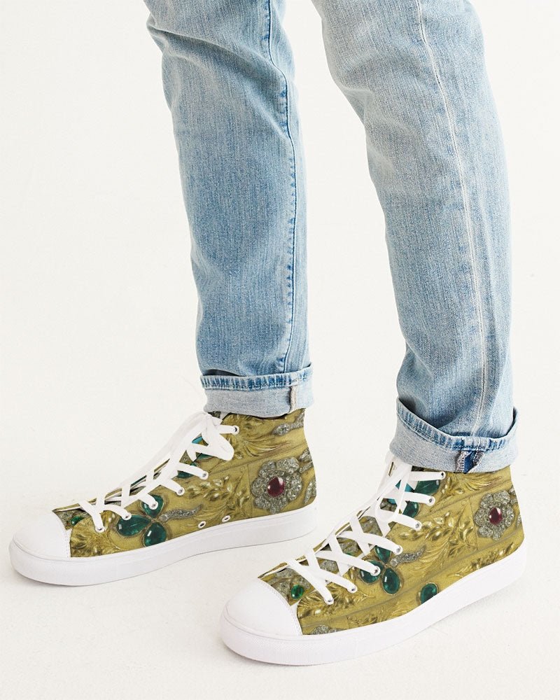 Harvest & Cultivate Blanco Men's Hightop Canvas Shoe