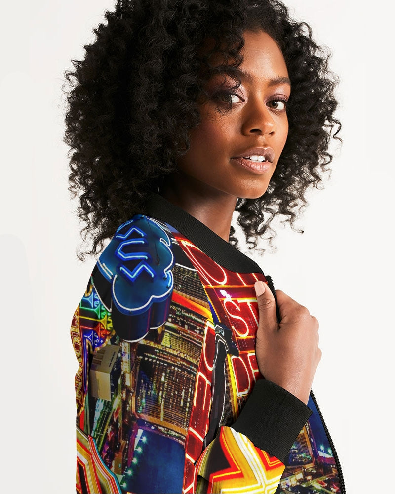 City Lights Women's Bomber Jacket
