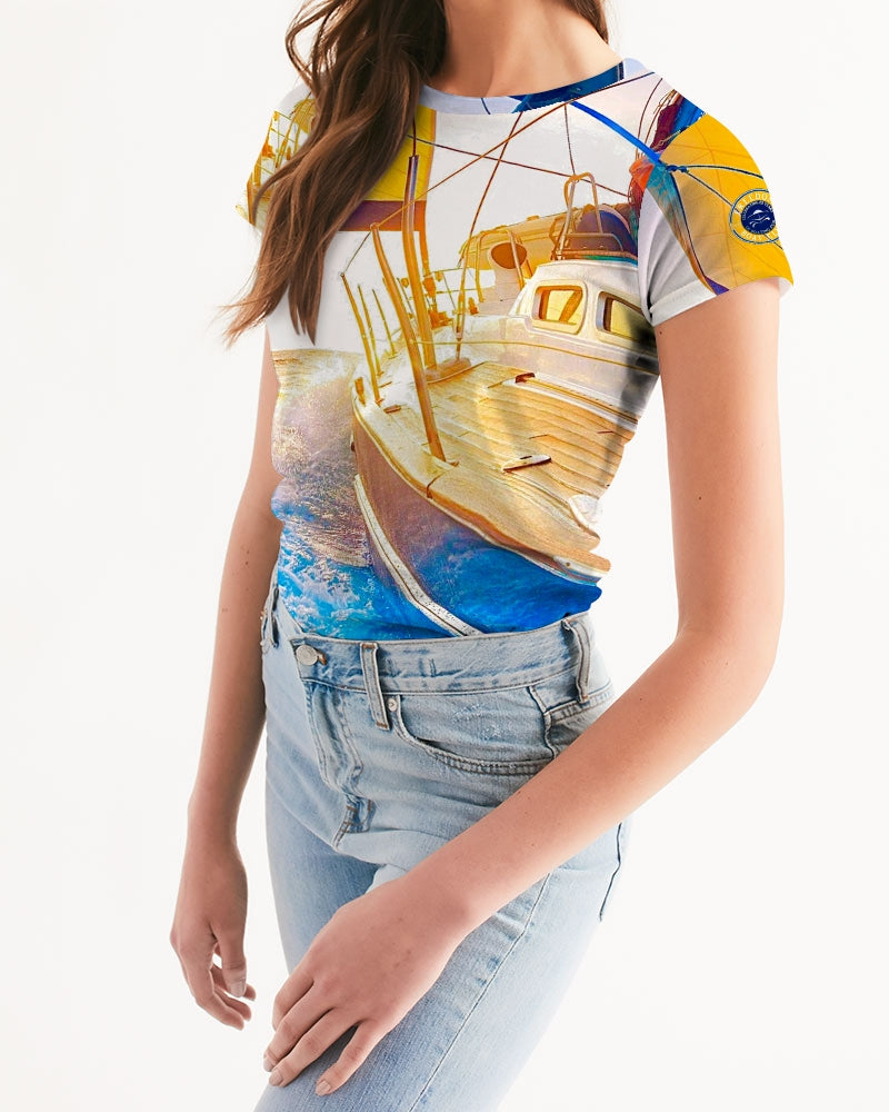 Crashing Waves Women's Tee
