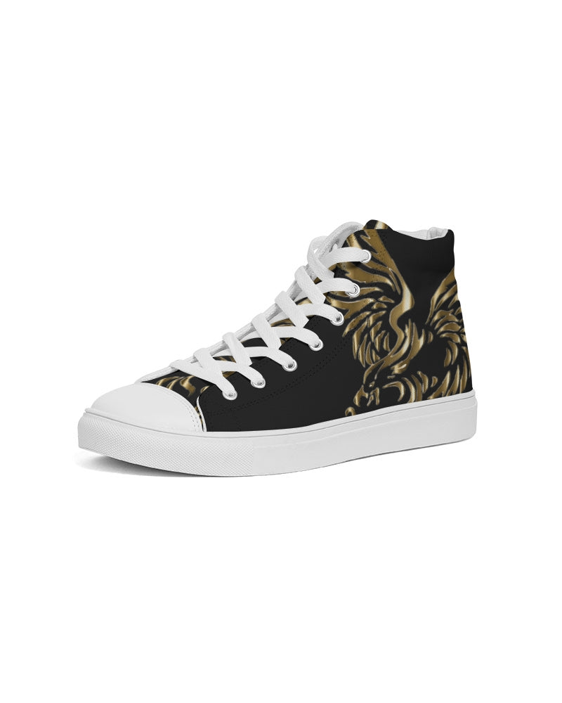 Gold and Flight Men's Hightop Canvas Shoe