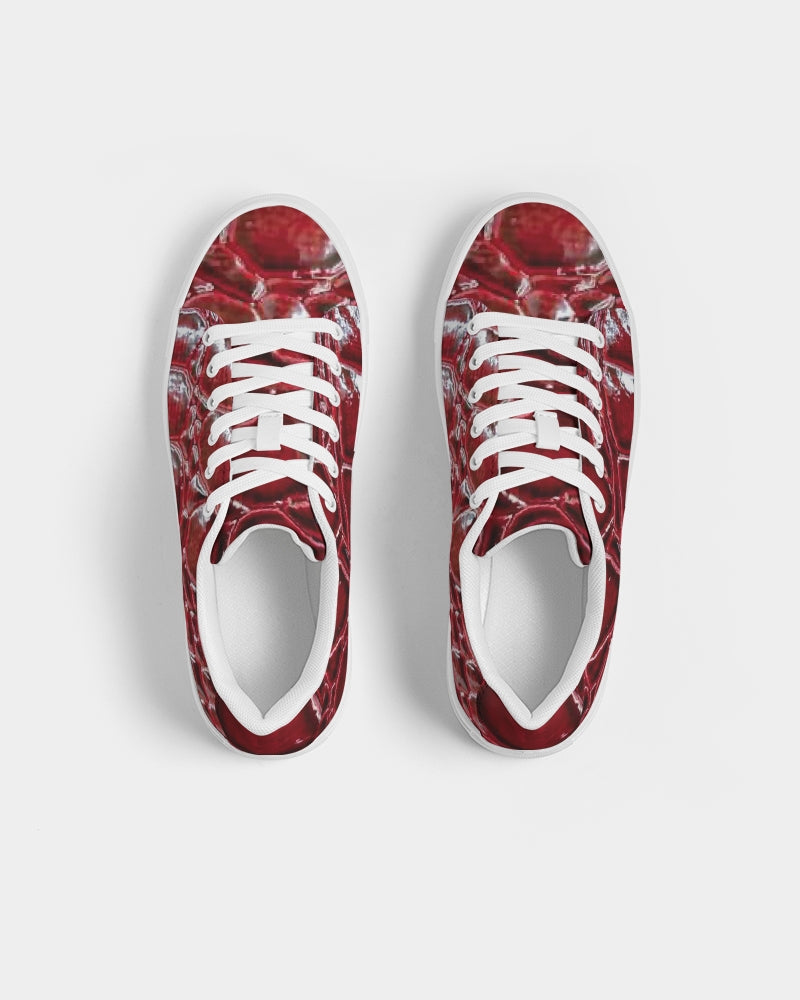 Dinosaur Block Men's Faux-Leather Sneaker