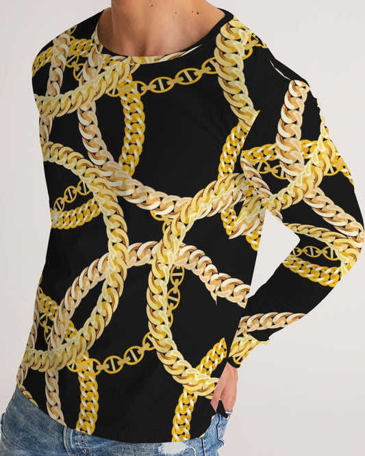 Gold Links Men's Long Sleeve Tee