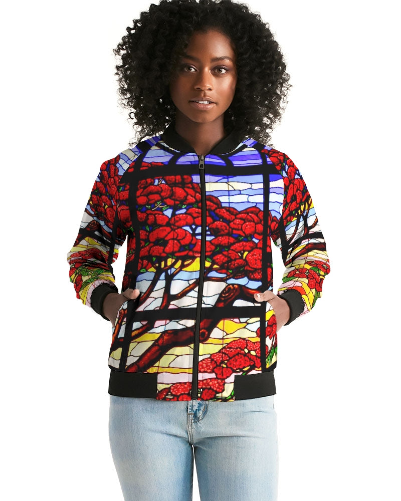 Rose Tree Women's Bomber Jacket