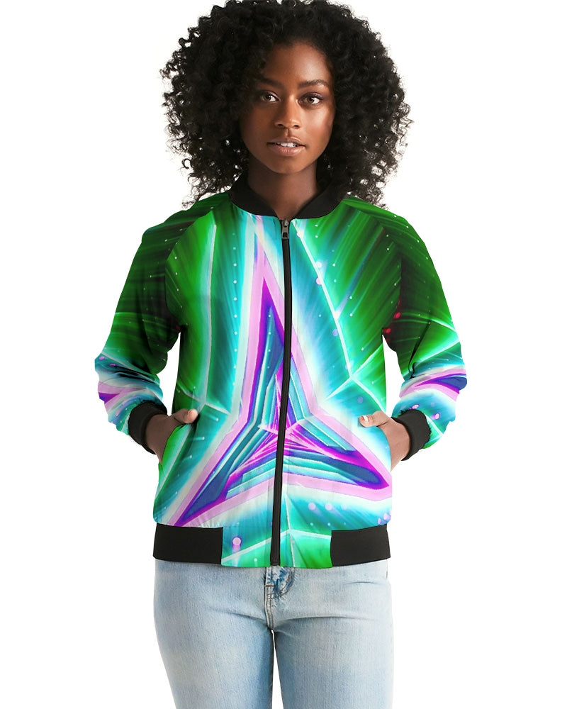 Colored Light Women's Bomber Jacket