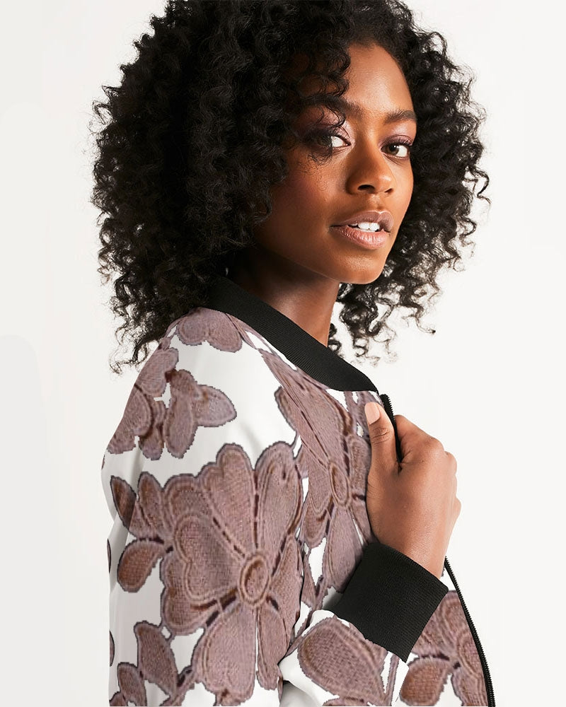 Flower Bomb Women's Bomber Jacket