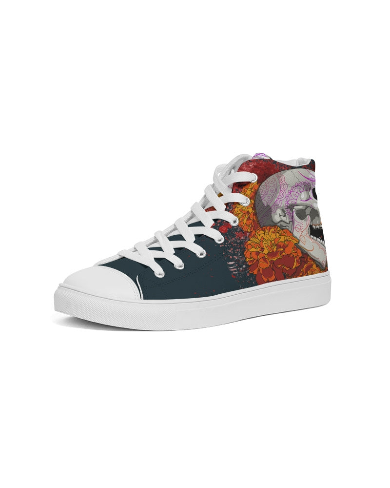 Dia Muerta Men's Hightop Canvas Shoe