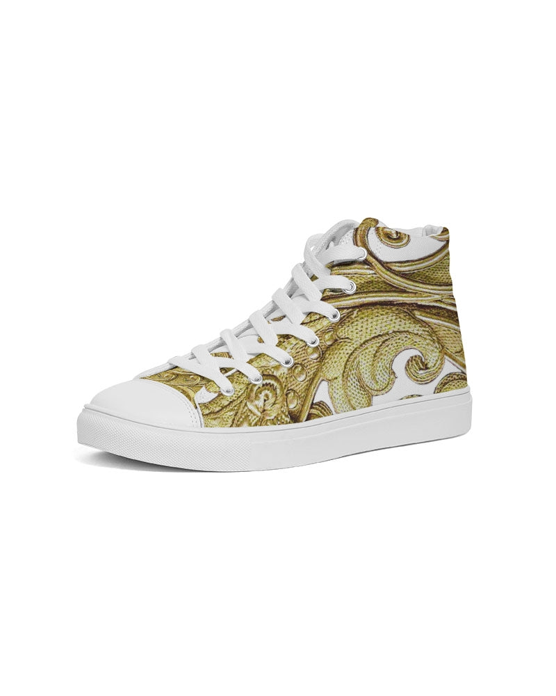 Aurum Vine Men's Hightop Canvas Shoe