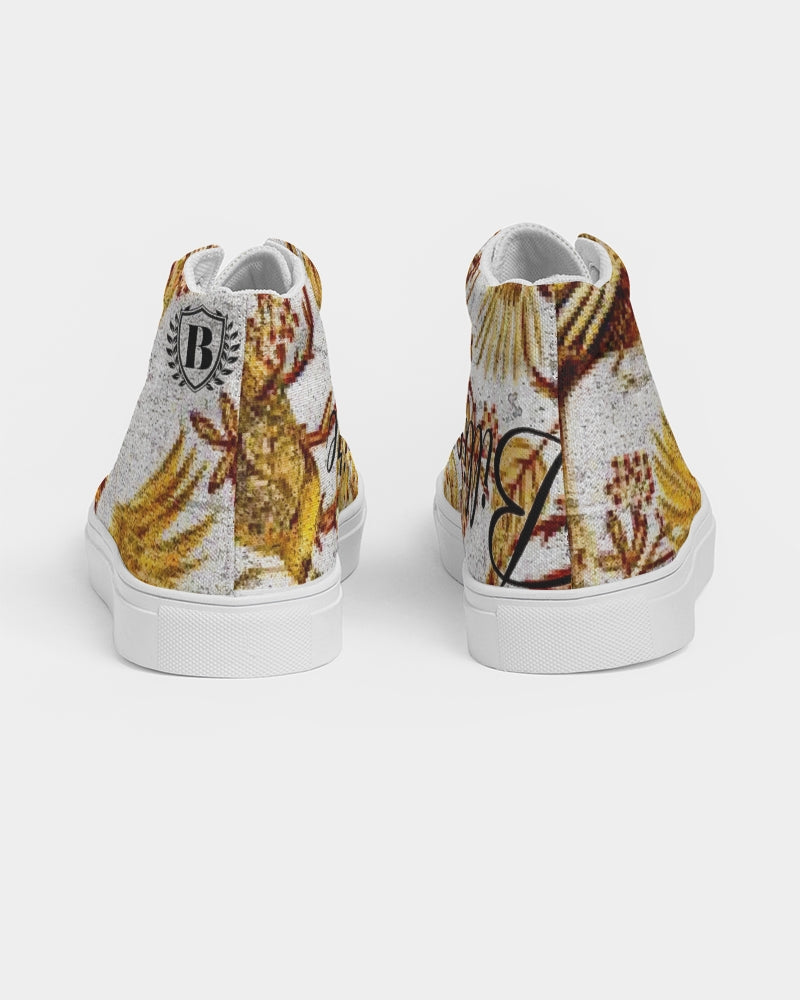 Amber Roses Men's Hightop Canvas Shoe