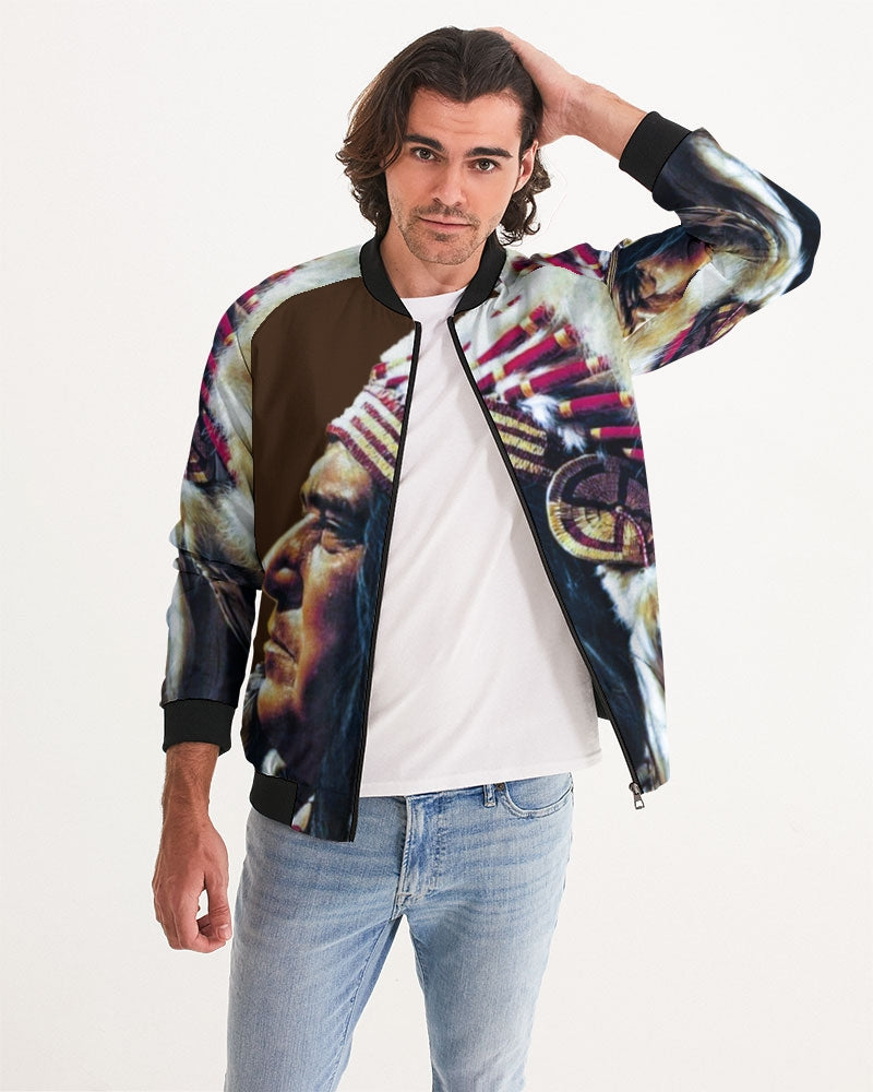 Billionaire Girlscouts of Native America Men's Bomber Jacket