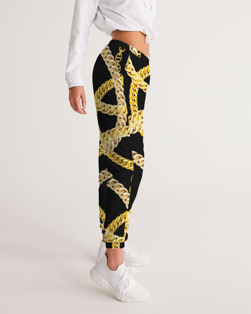 Gold Links Women's Track Pants