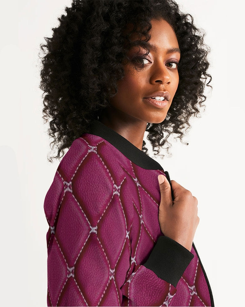Plush Women's Bomber Jacket