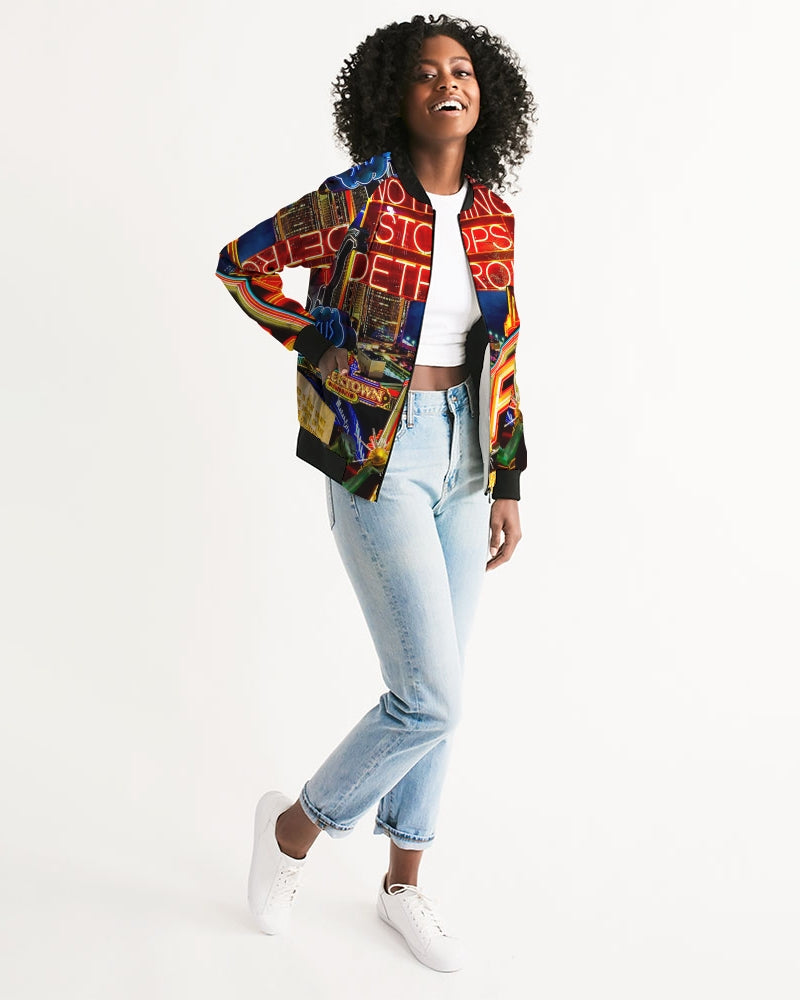 City Lights Women's Bomber Jacket