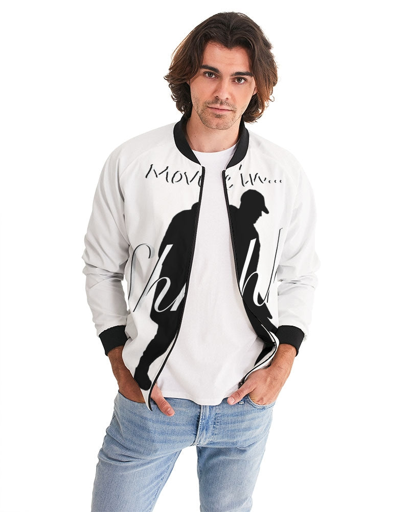 Move in Shhh Men's Bomber Jacket