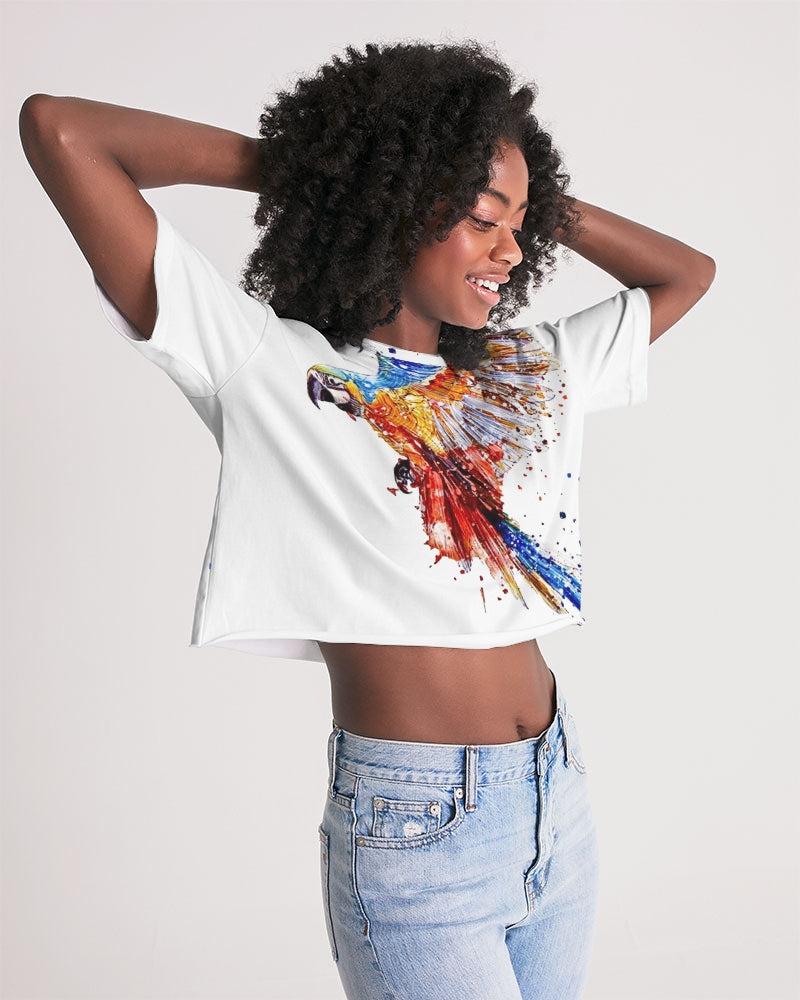 El Loro Women's Lounge Cropped Tee