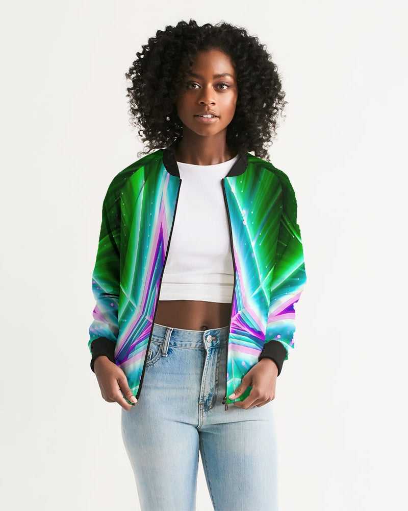 Colored Light Women's Bomber Jacket