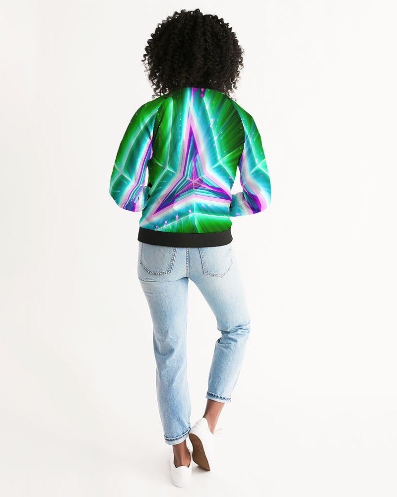 Colored Light Women's Bomber Jacket
