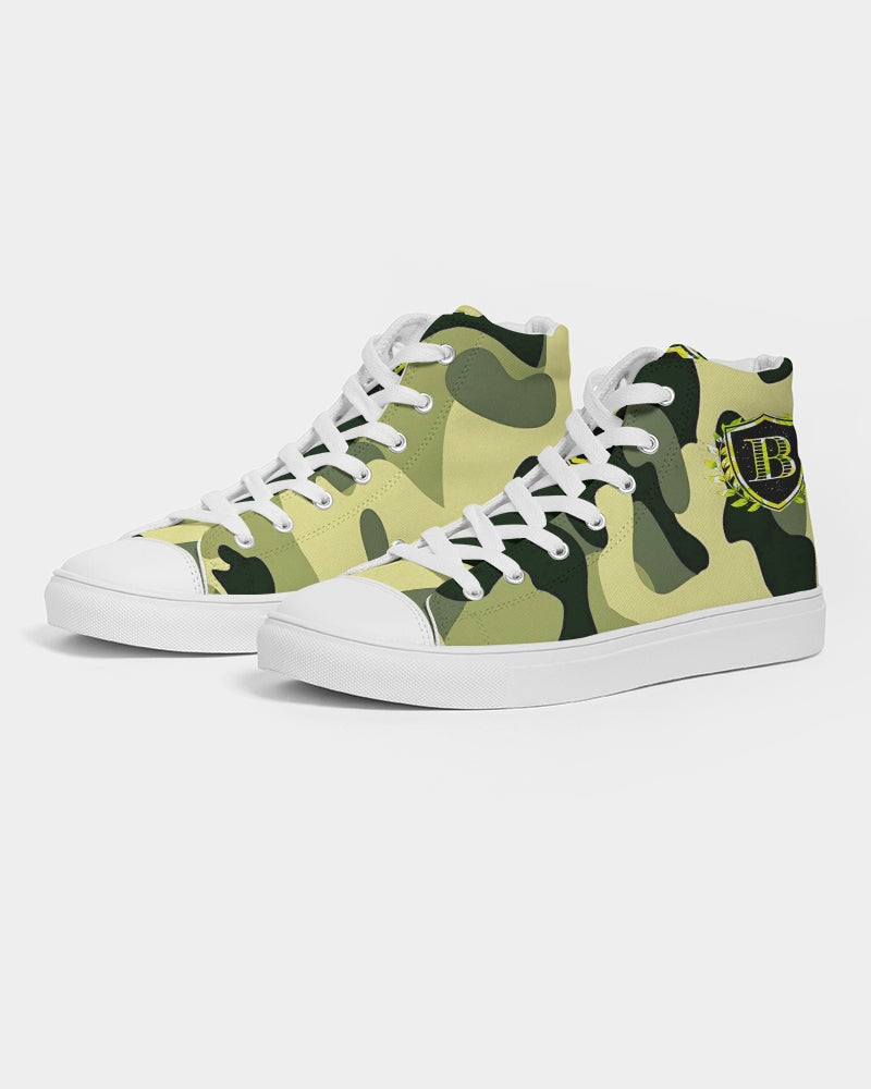 Urban Camoflauge Men's Hightop Canvas Shoe