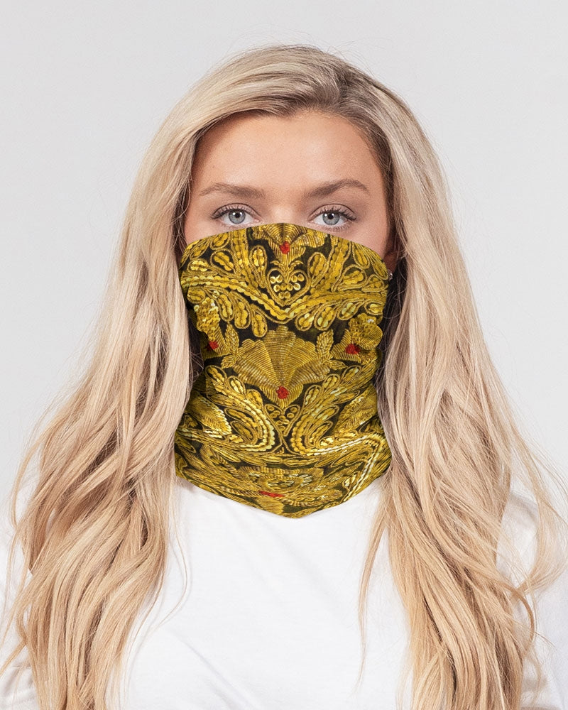 Gold Baroque Neck Gaiter Set