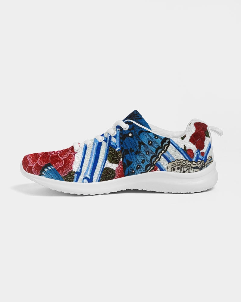 Butterflies and Roses Women's Athletic Shoe