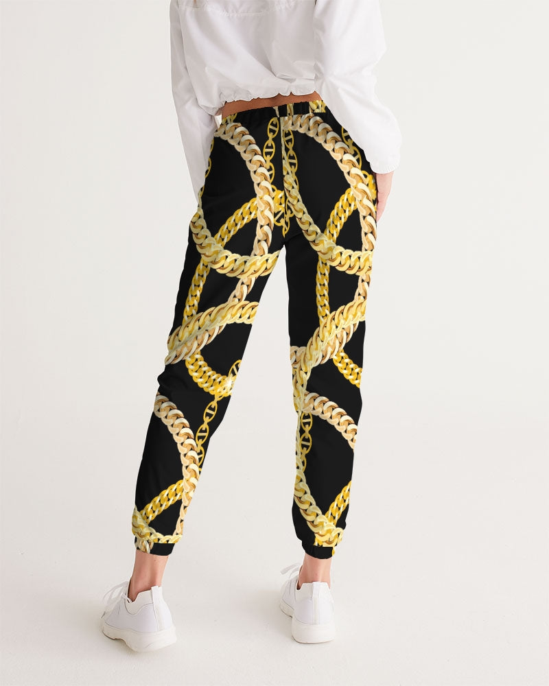 Gold Links Women's Track Pants