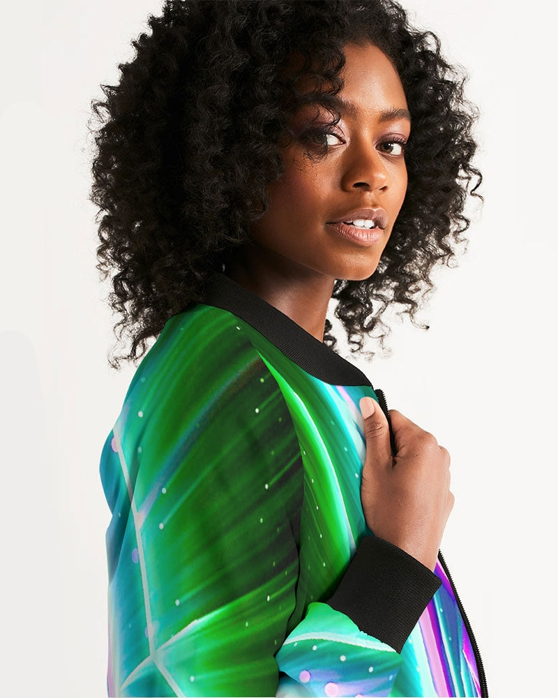 Colored Light Women's Bomber Jacket