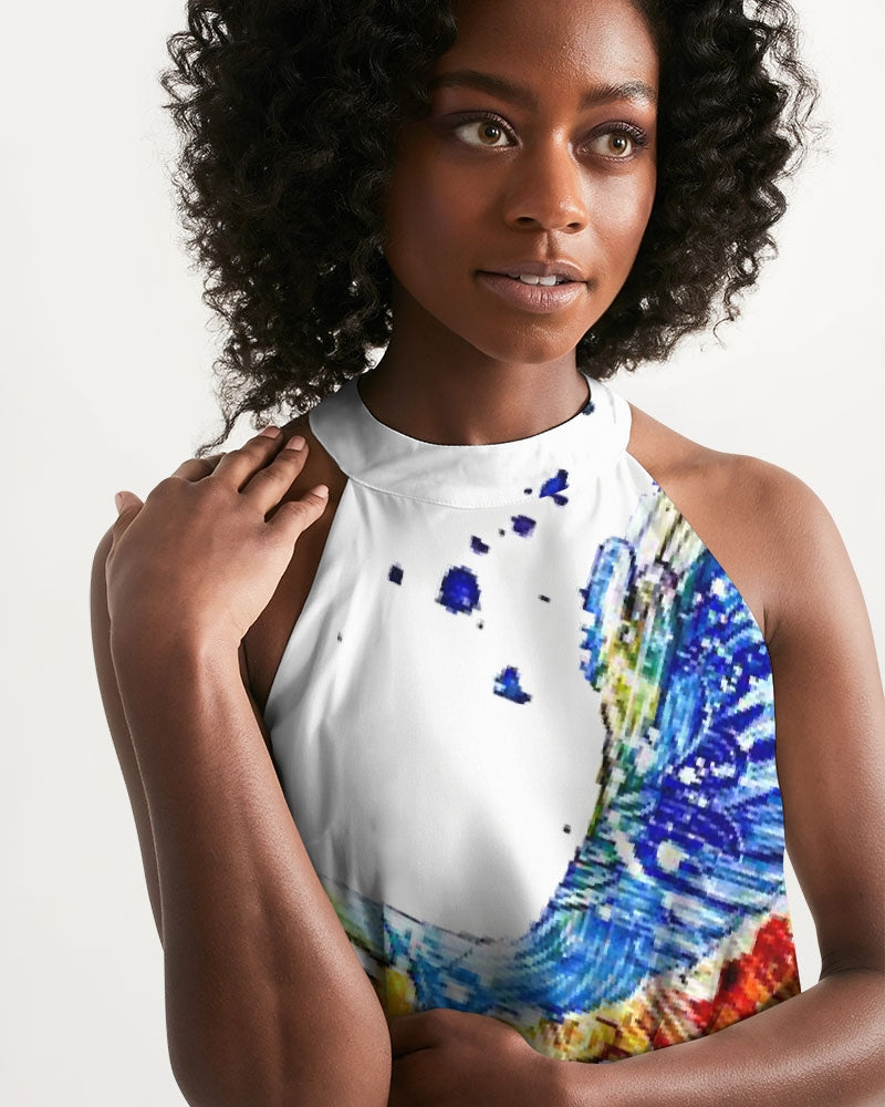 El Loro Women's Halter Dress