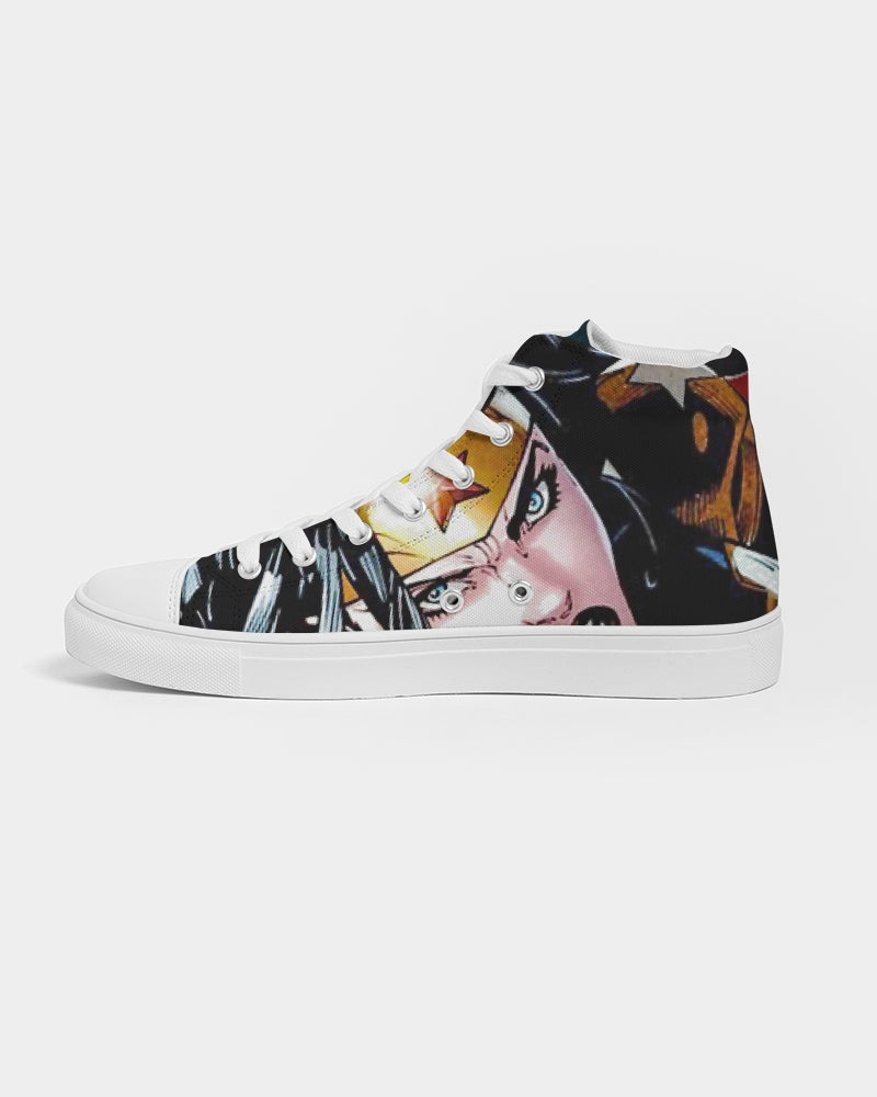 Action Packed Women's Hightop Canvas Shoe