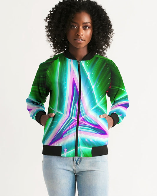 Colored Light Women's Bomber Jacket