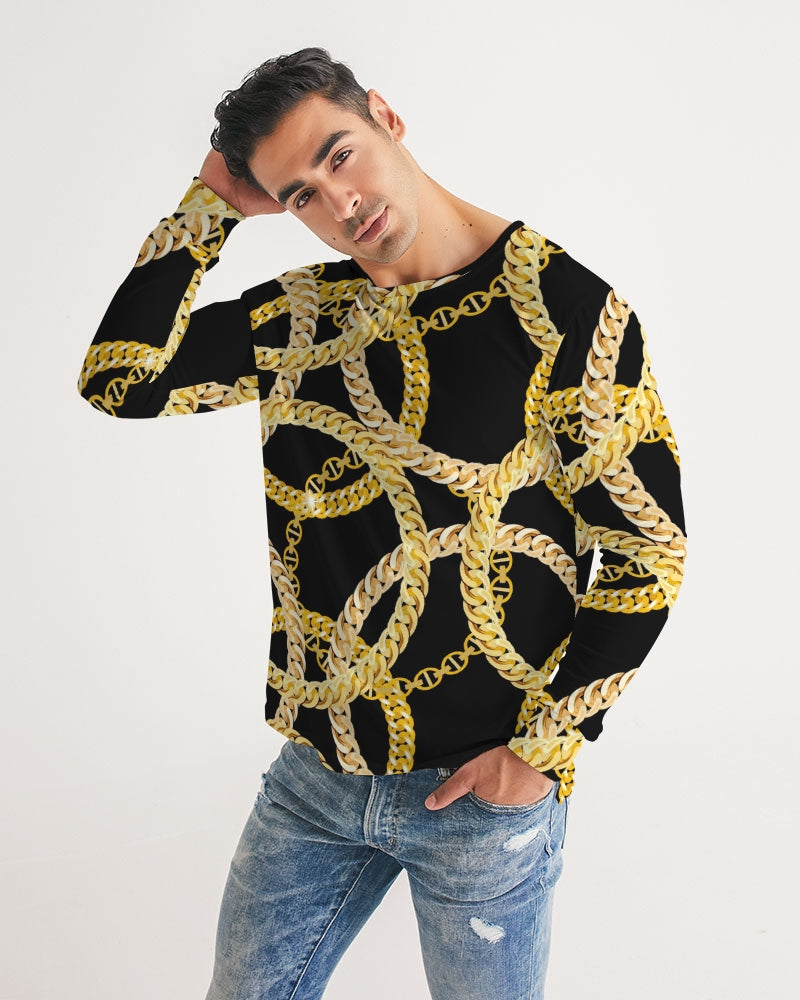 Gold Links Men's Long Sleeve Tee
