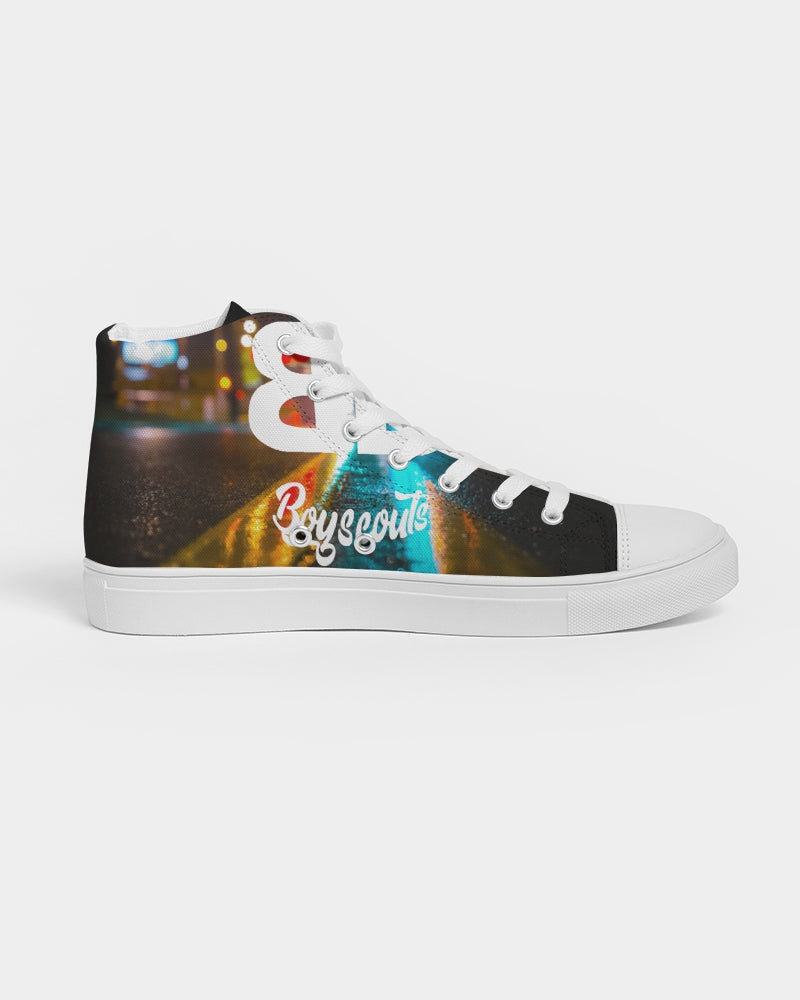 Neon Streetlife Men's Hightop Canvas Shoe